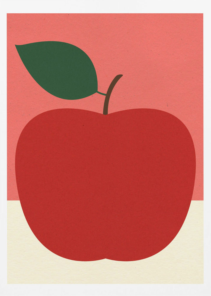 Rött äpple | Poster