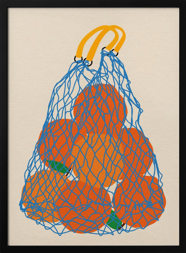 Orangen im Netzbeutel Update 24 | Poster