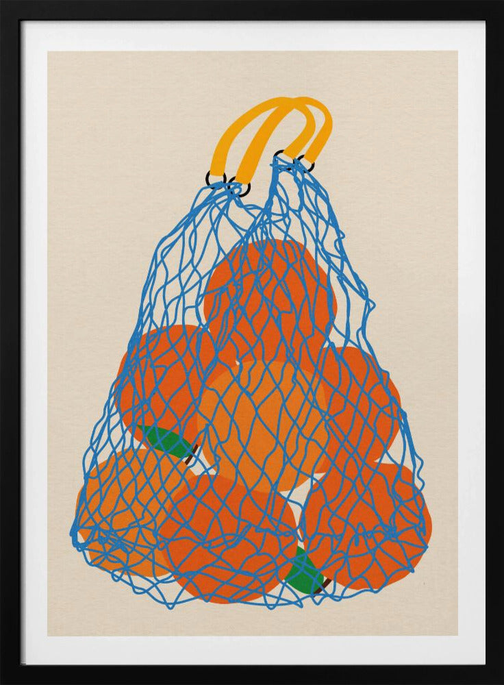 Orangen im Netzbeutel Update 24 | Poster