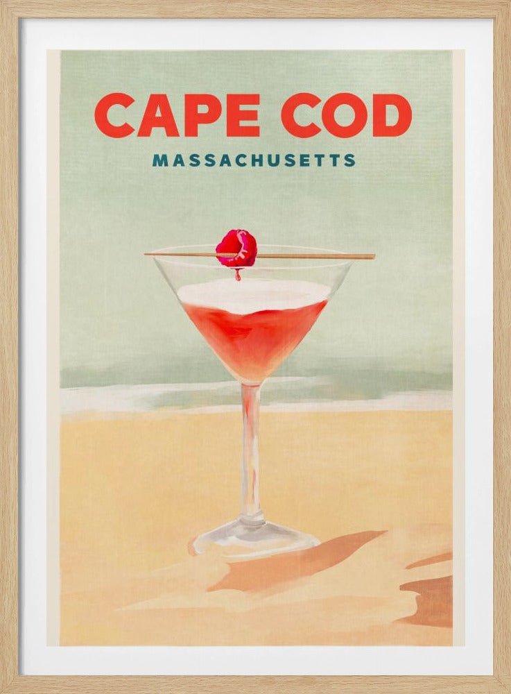 Cape Cod Cocktail Tall Poster | Poster