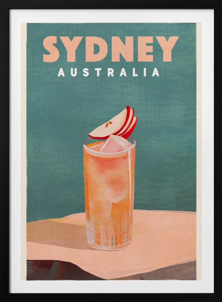 Sydney Australien Cocktailbardekor | Poster