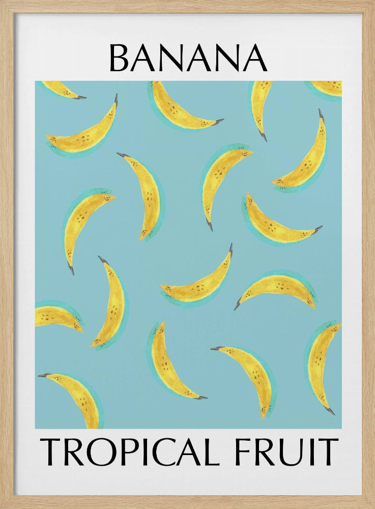 Banan Tropisk Frukt | Poster