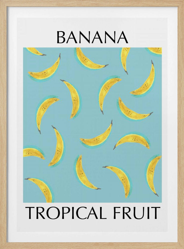 Banan Tropisk Frukt | Poster