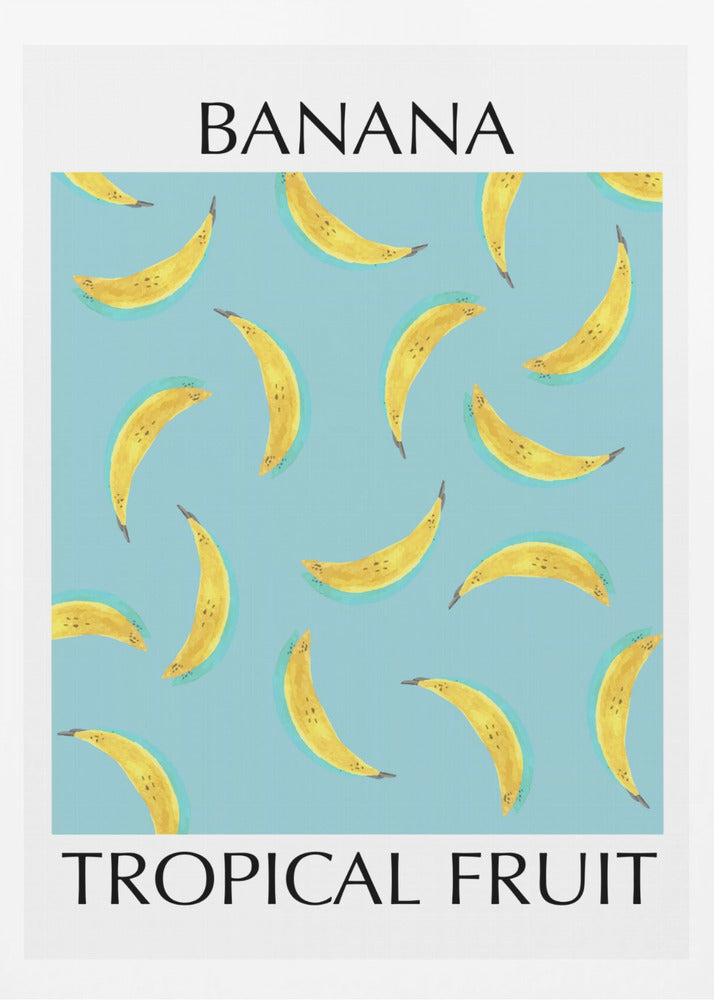 Banan Tropisk Frukt | Poster