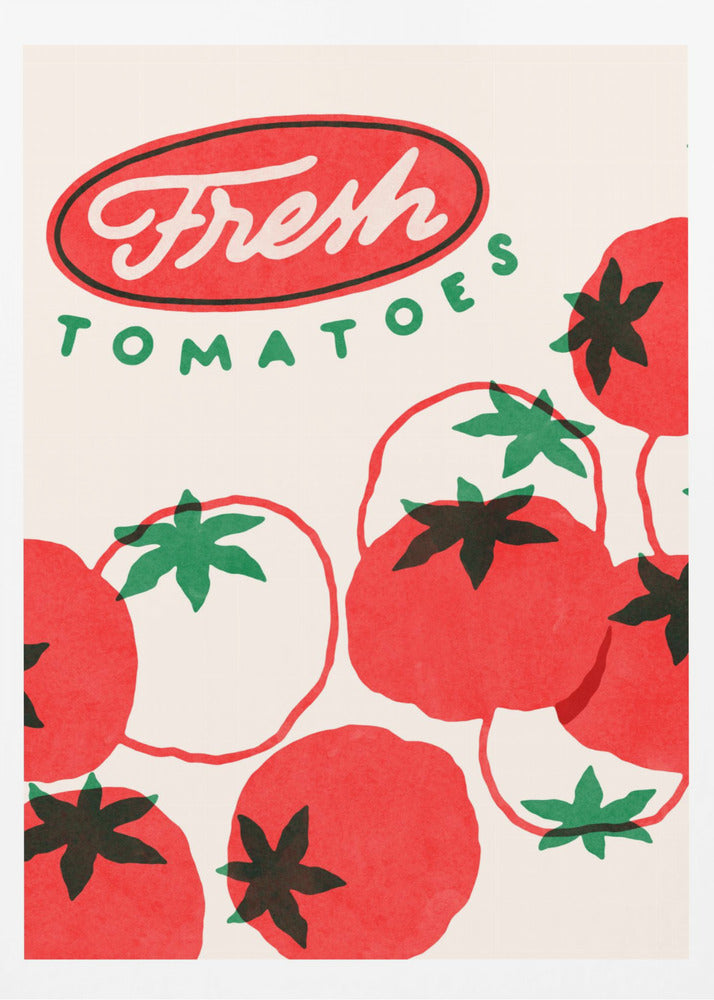 Färska tomater | Poster