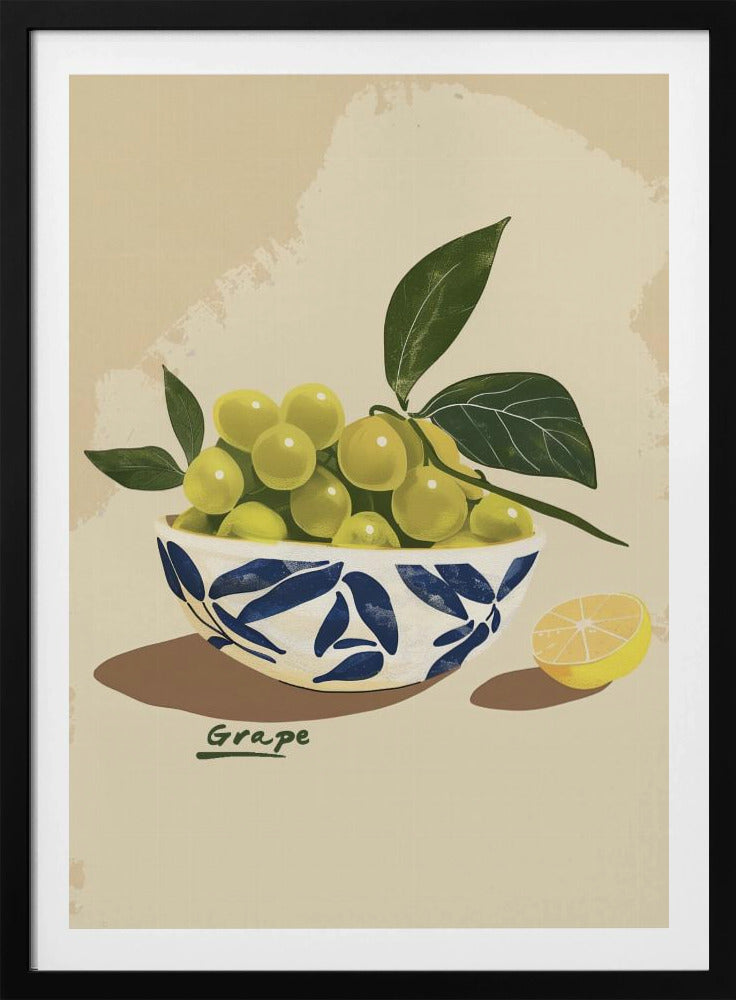Skål med druvor | Poster