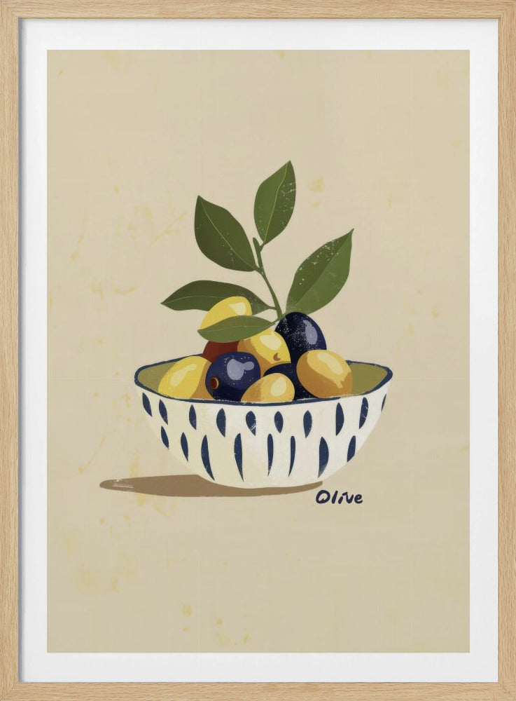 Skål med oliver | Poster