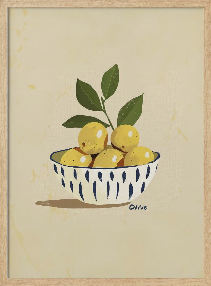 Citronskördeskål | Poster