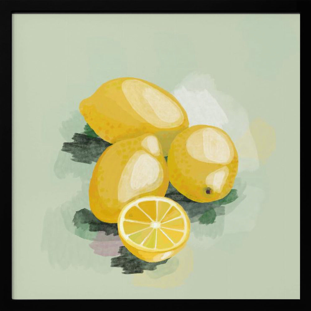 Three and a half lemons | Poster