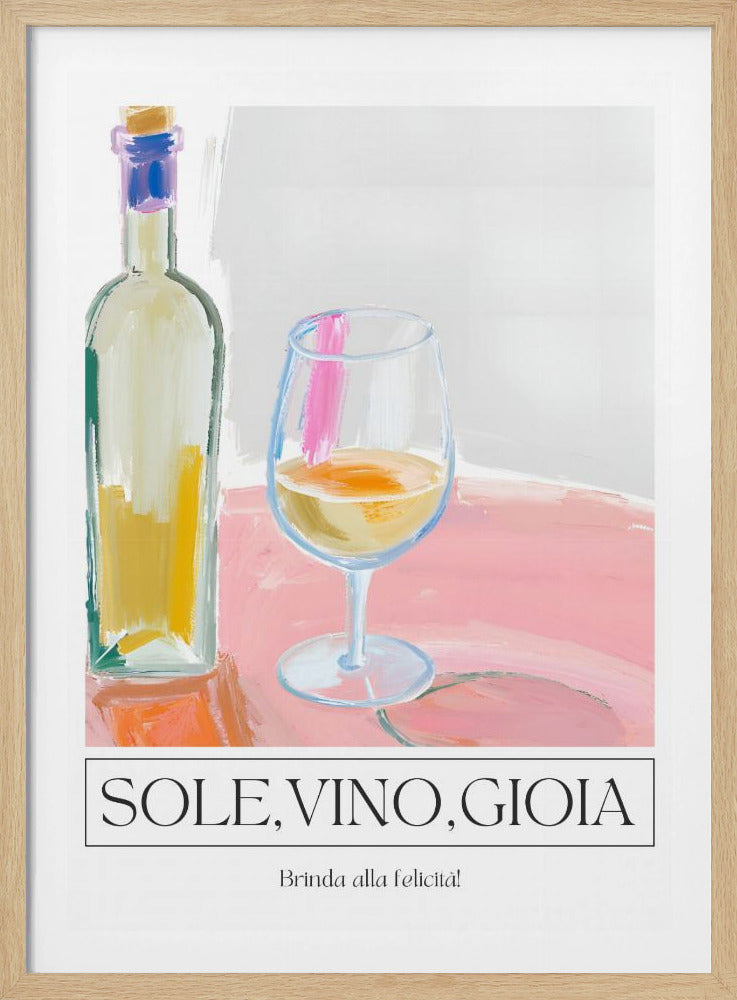 Tunga, vin, gioia | Poster
