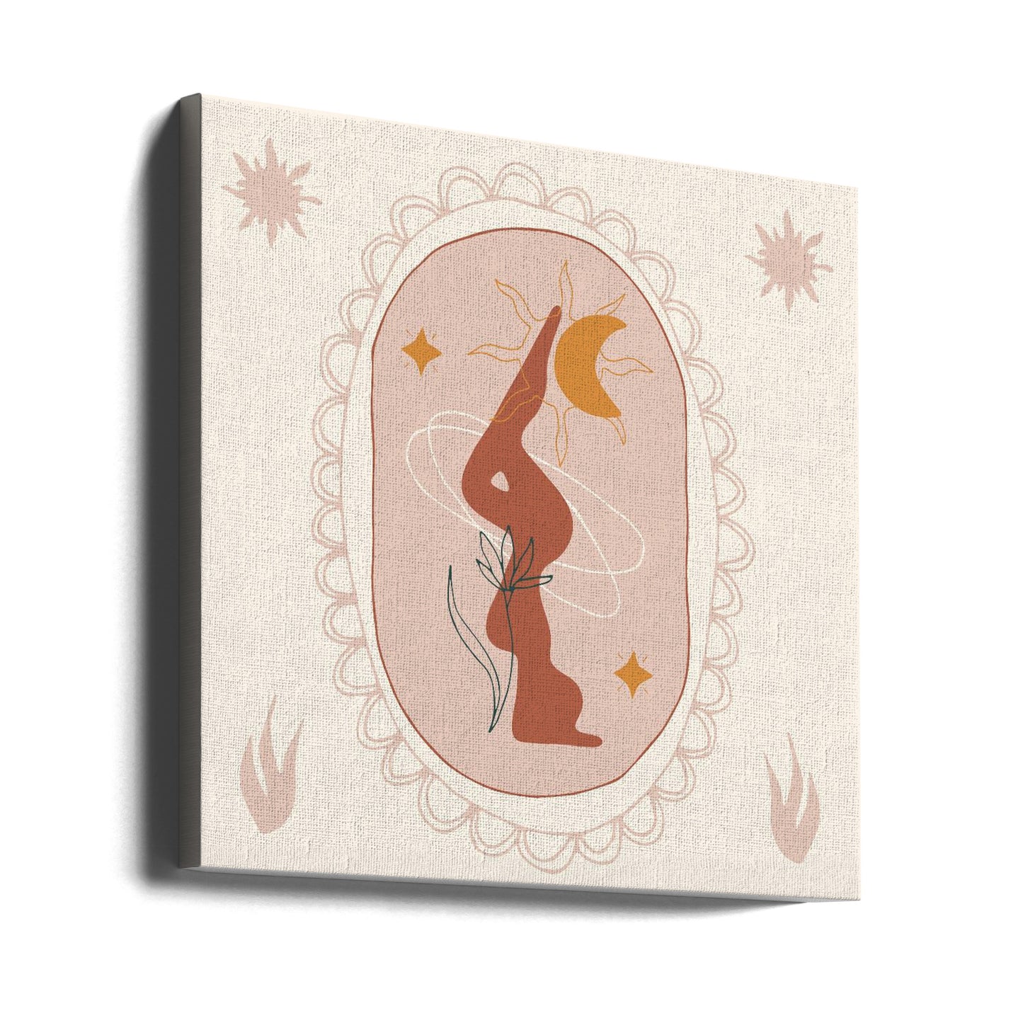 Yoga Pose Print | Canvas