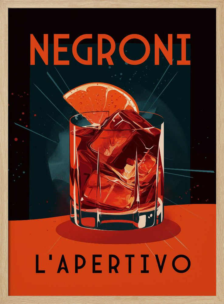 Negroni L'Apertivo | Poster