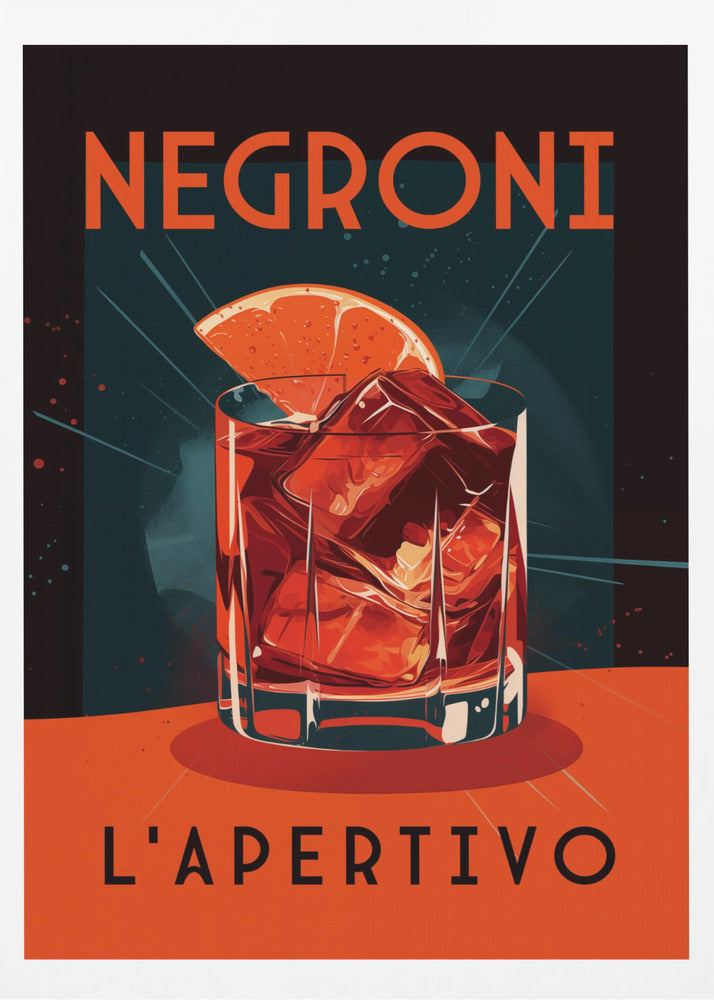 Negroni L'Apertivo | Poster