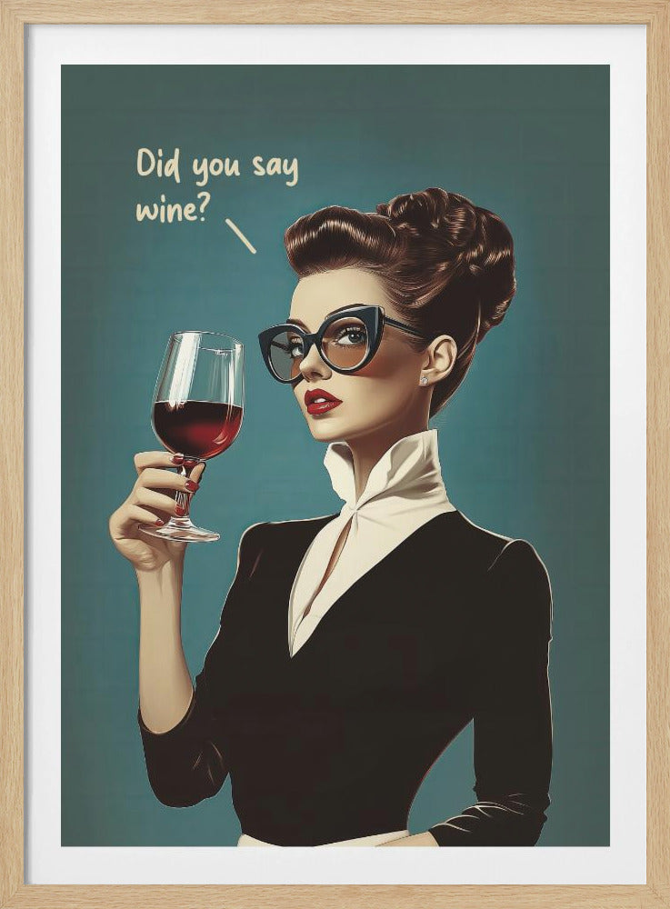 Sa du vin | Poster