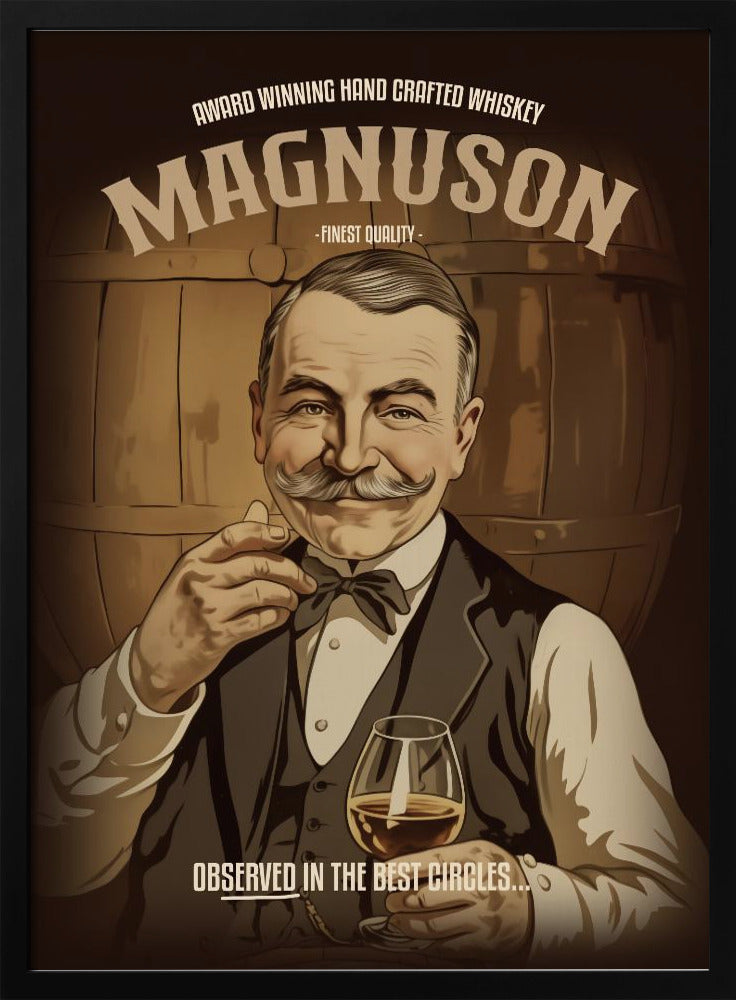 Magnuson Whisky | Poster