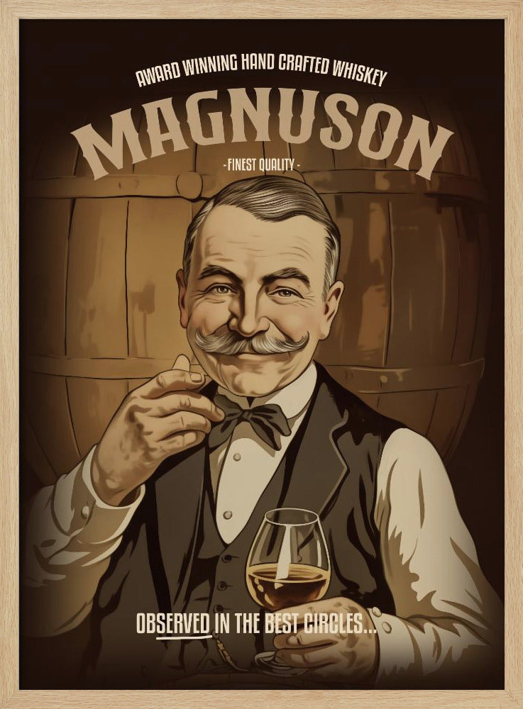 Magnuson Whisky | Poster