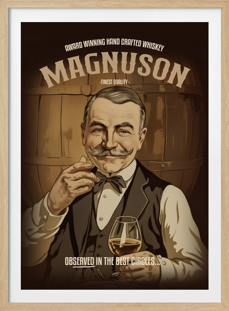 Magnuson Whisky | Poster
