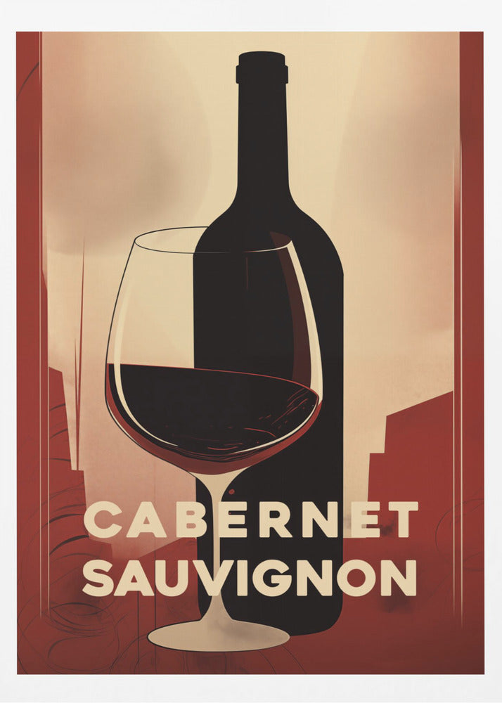 Rött Rött Vin Nr 3 | Poster
