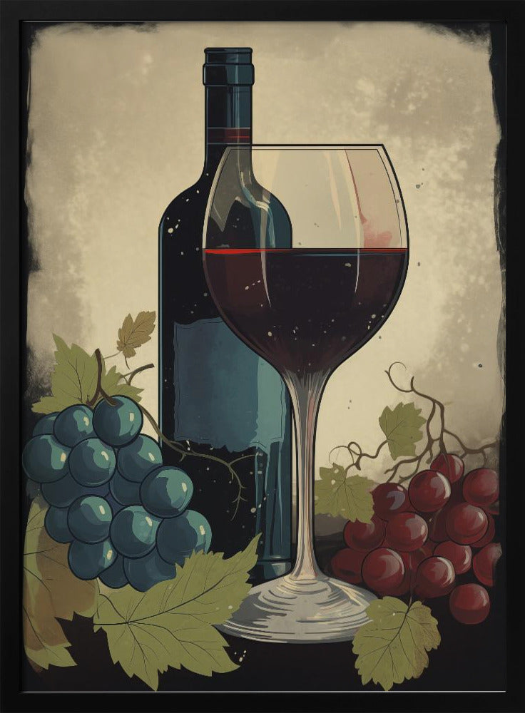 Rött Rött Vin Nr 4 | Poster