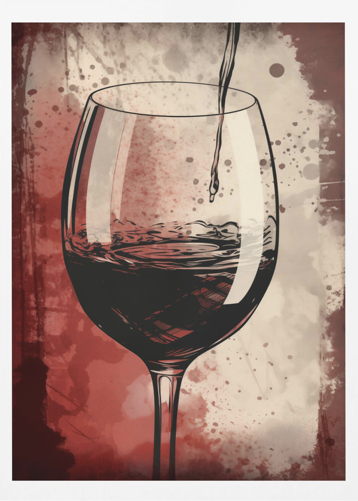 Rött Rött Vin Nr 5 | Poster