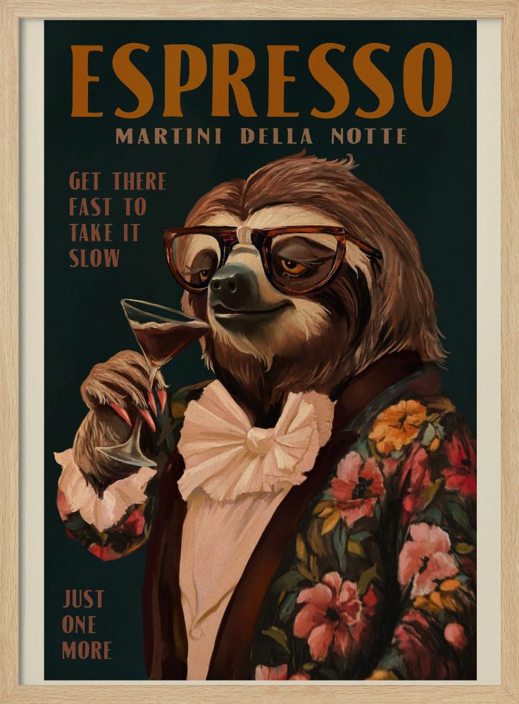 Art Deco Espresso Martini Drickande Sensation | Poster