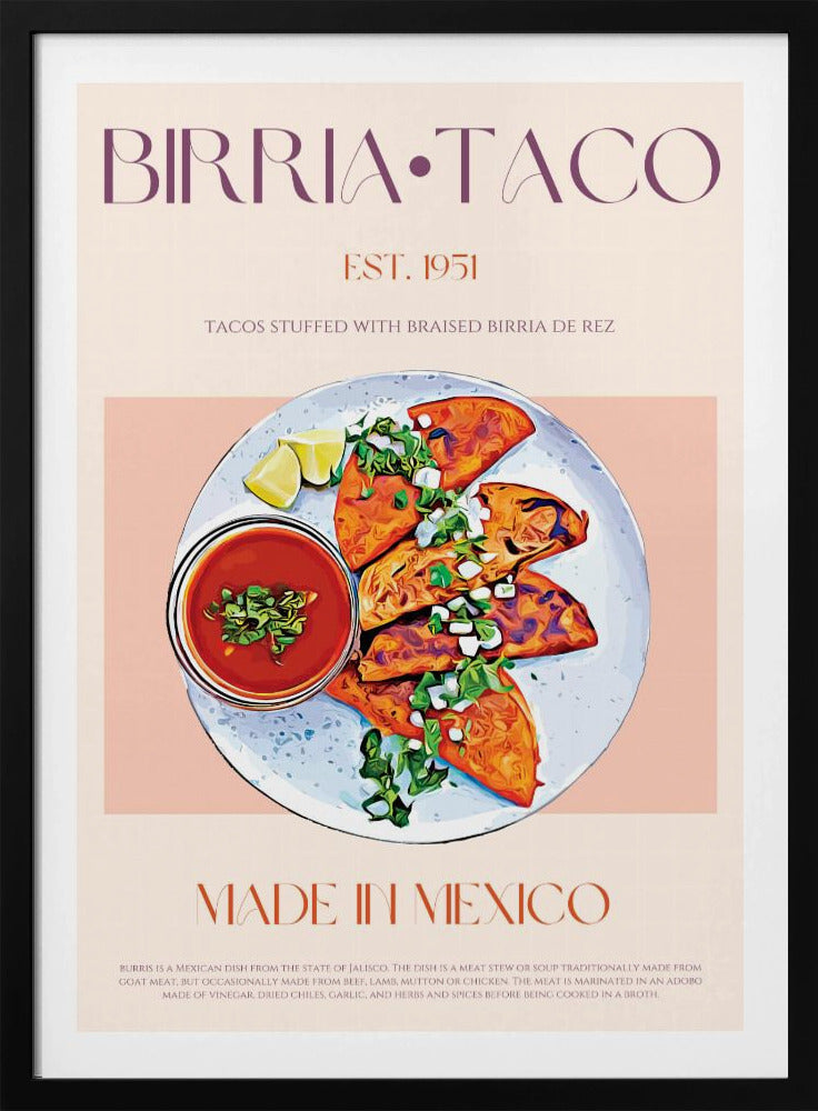 Läckra Birria-bitar | Poster