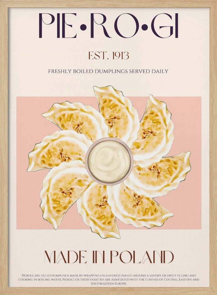 Polsk dumplingdelight | Poster