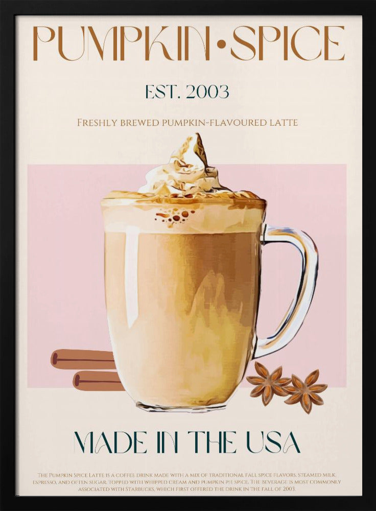 Herbst Latte Delight | Poster