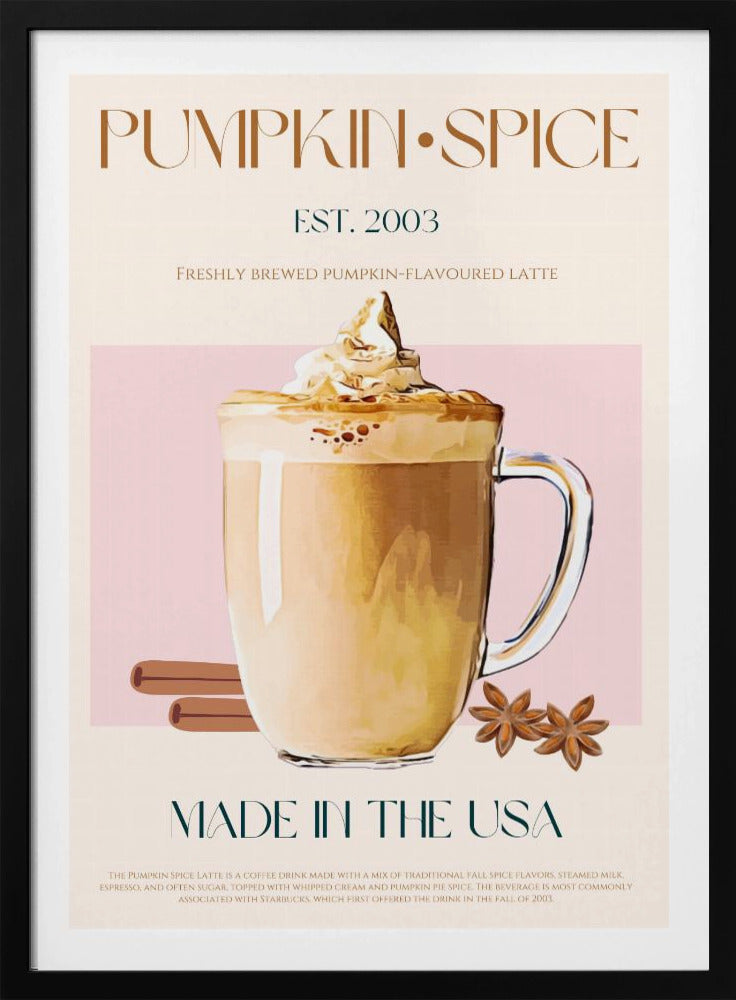 Herbst Latte Delight | Poster