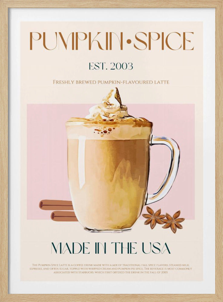 Herbst Latte Delight | Poster