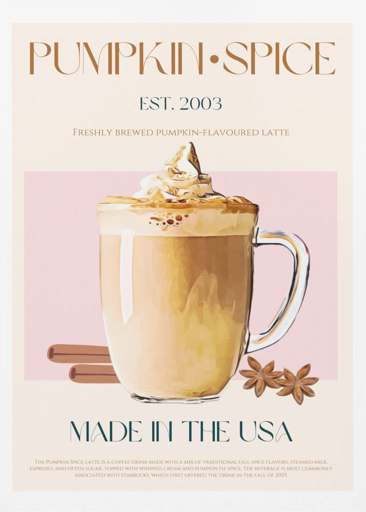 Herbst Latte Delight | Poster