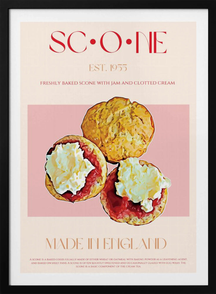 Engelsk Scone Delight | Poster