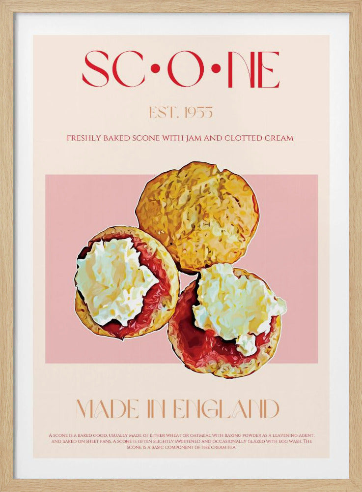 Engelsk Scone Delight | Poster