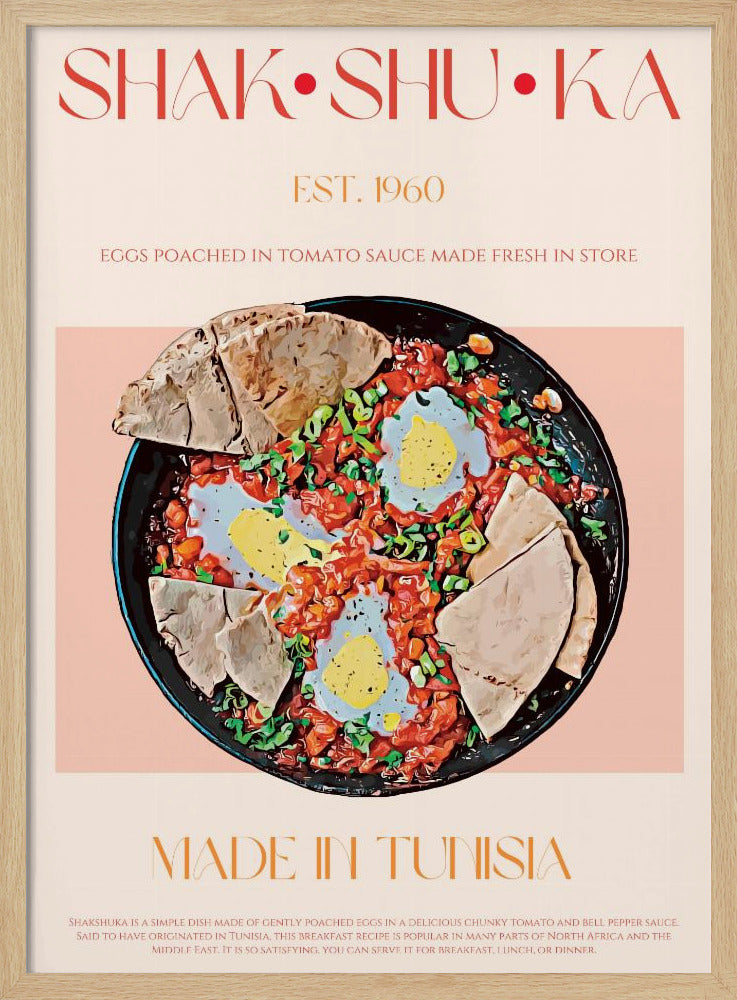 Tunisisk Shakshuka | Poster