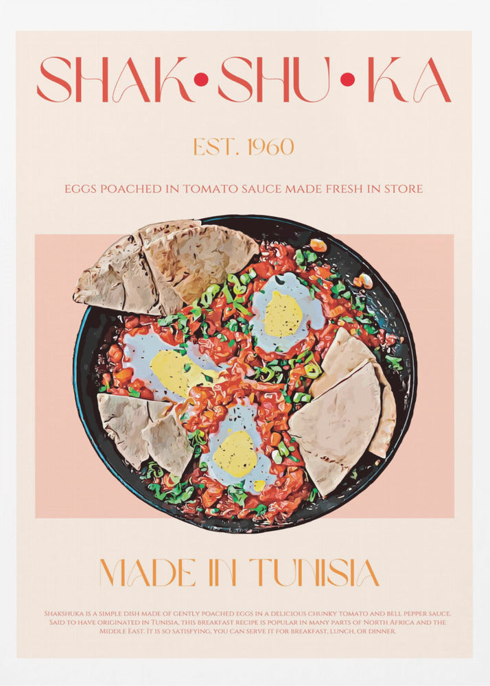 Tunisisk Shakshuka | Poster