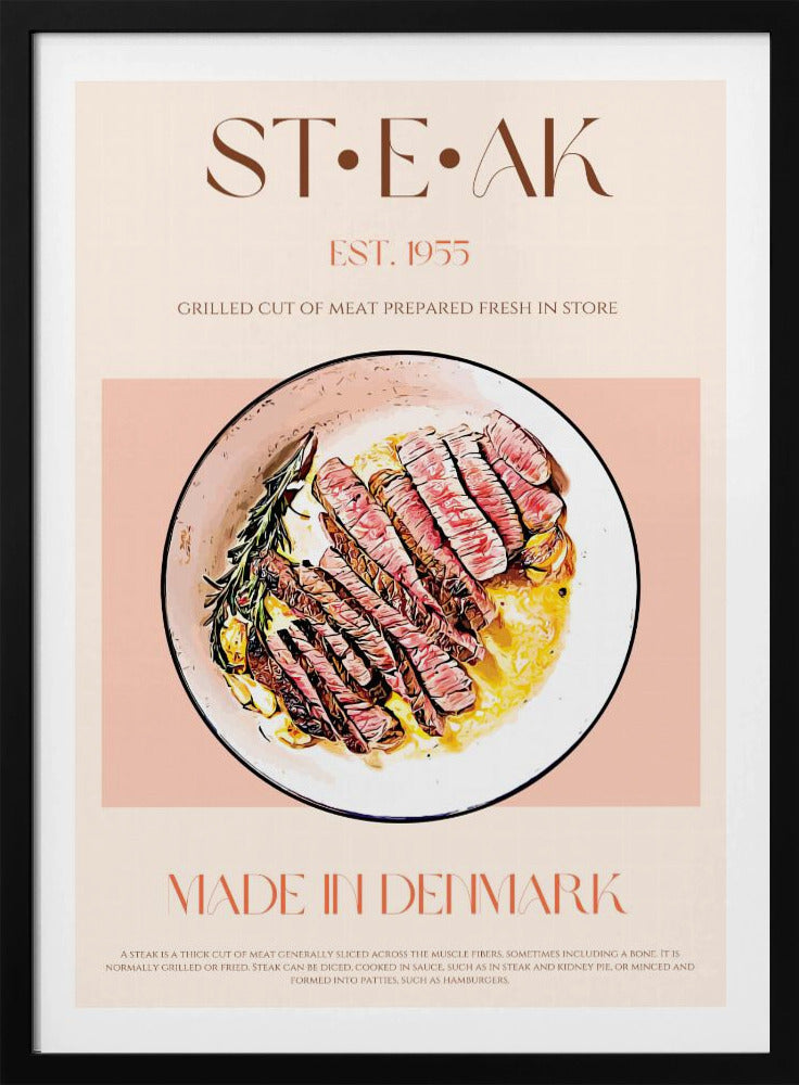 Grillad kötträtt med rosmarin | Poster