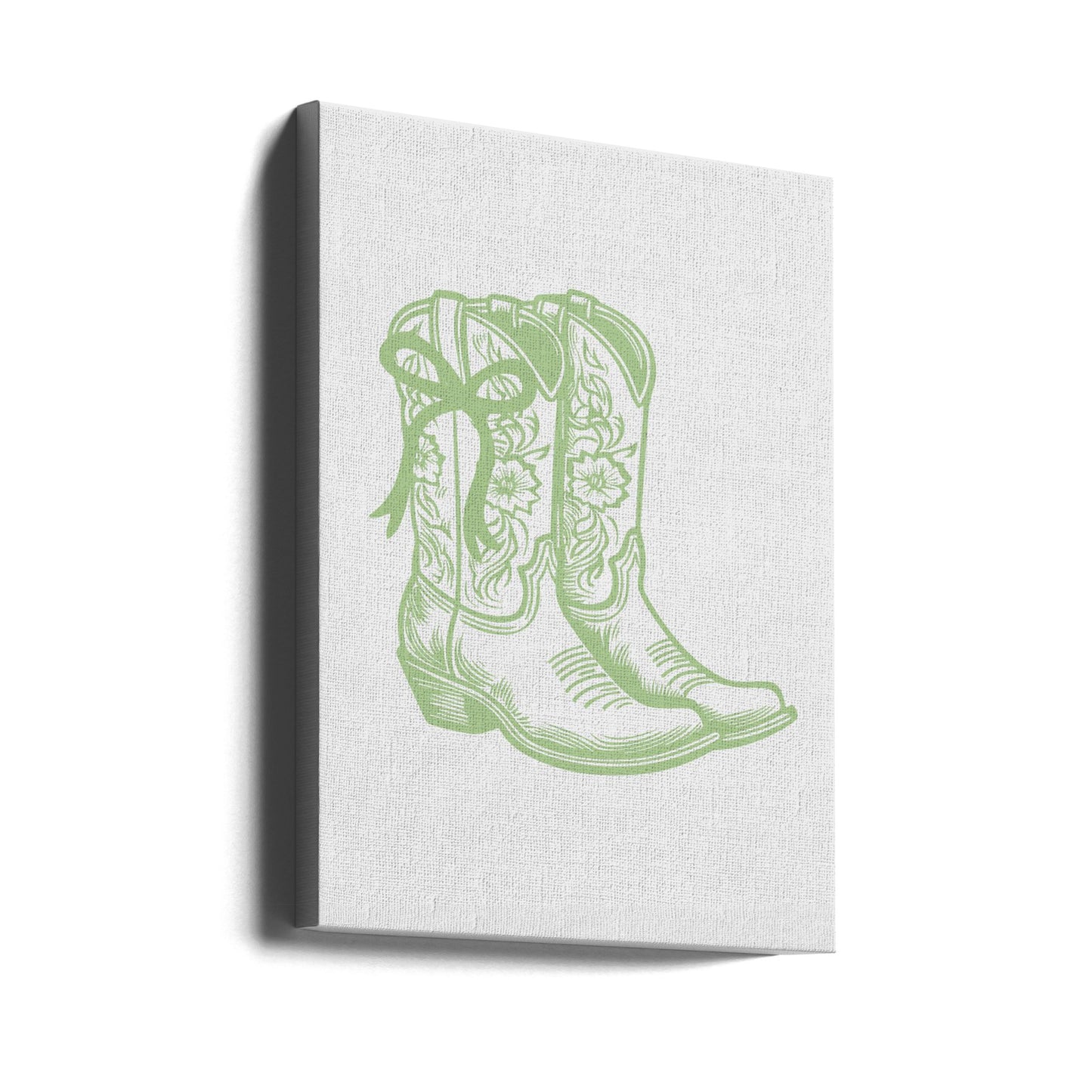 Blommiga cowboystövlar | Canvas