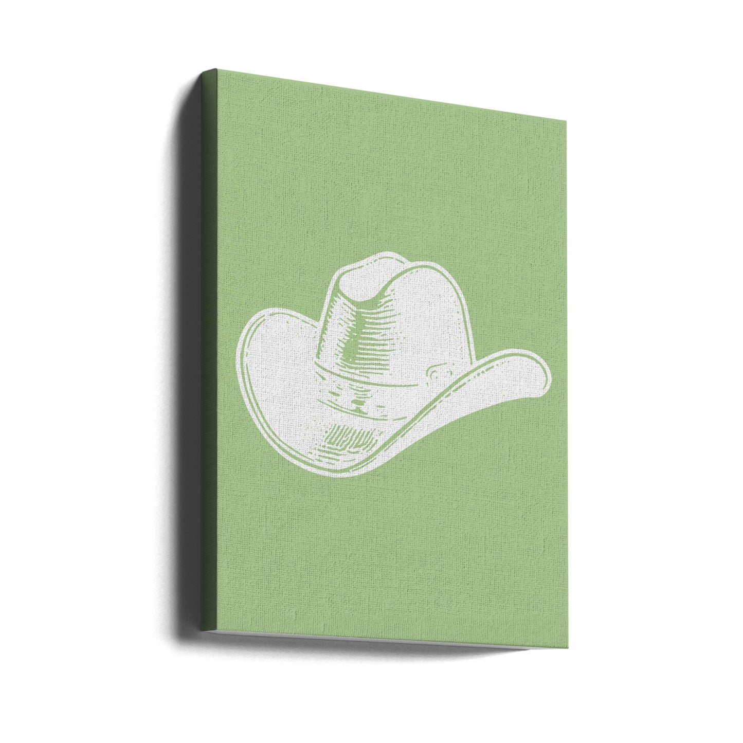 Salviagrön cowboyhatt | Canvas
