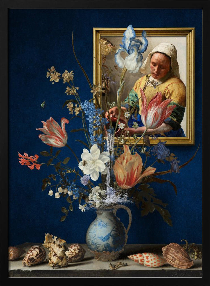 Balthasar &amp; Vermeer - Konst kombinerad | Poster