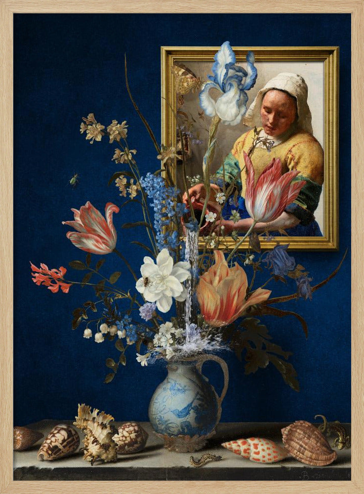 Balthasar &amp; Vermeer - Konst kombinerad | Poster