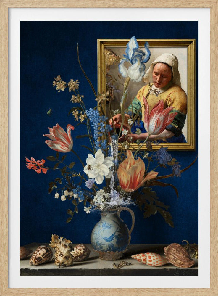 Balthasar &amp; Vermeer - Konst kombinerad | Poster