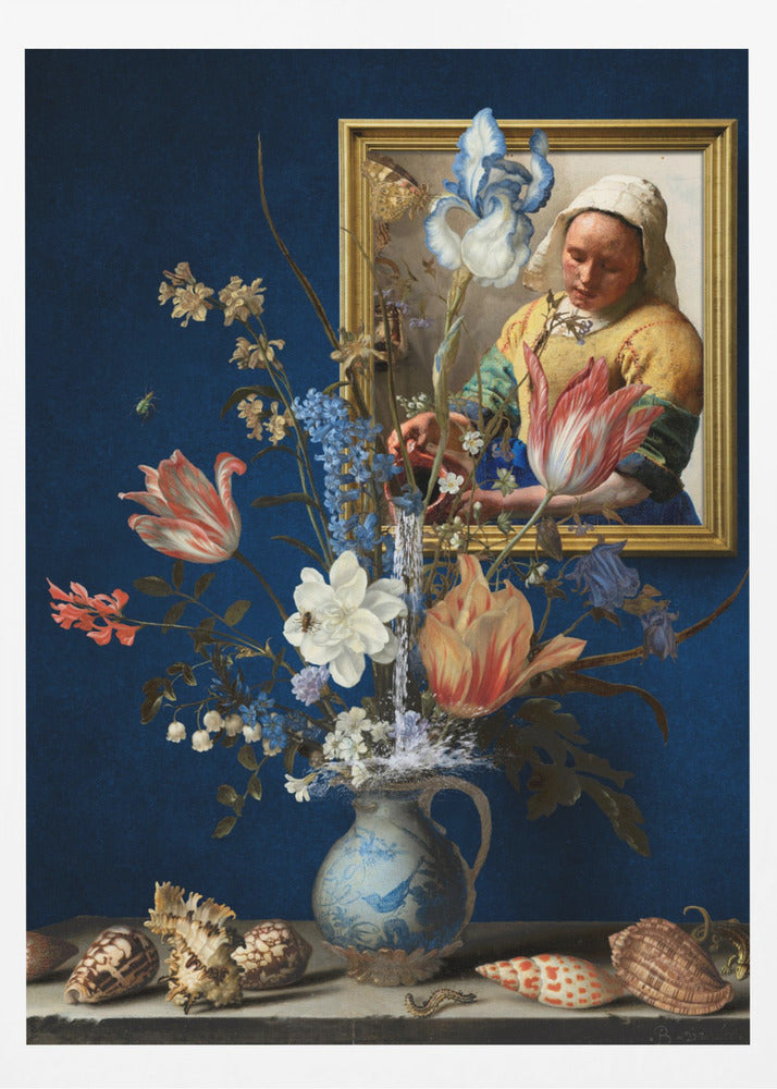 Balthasar &amp; Vermeer - Konst kombinerad | Poster