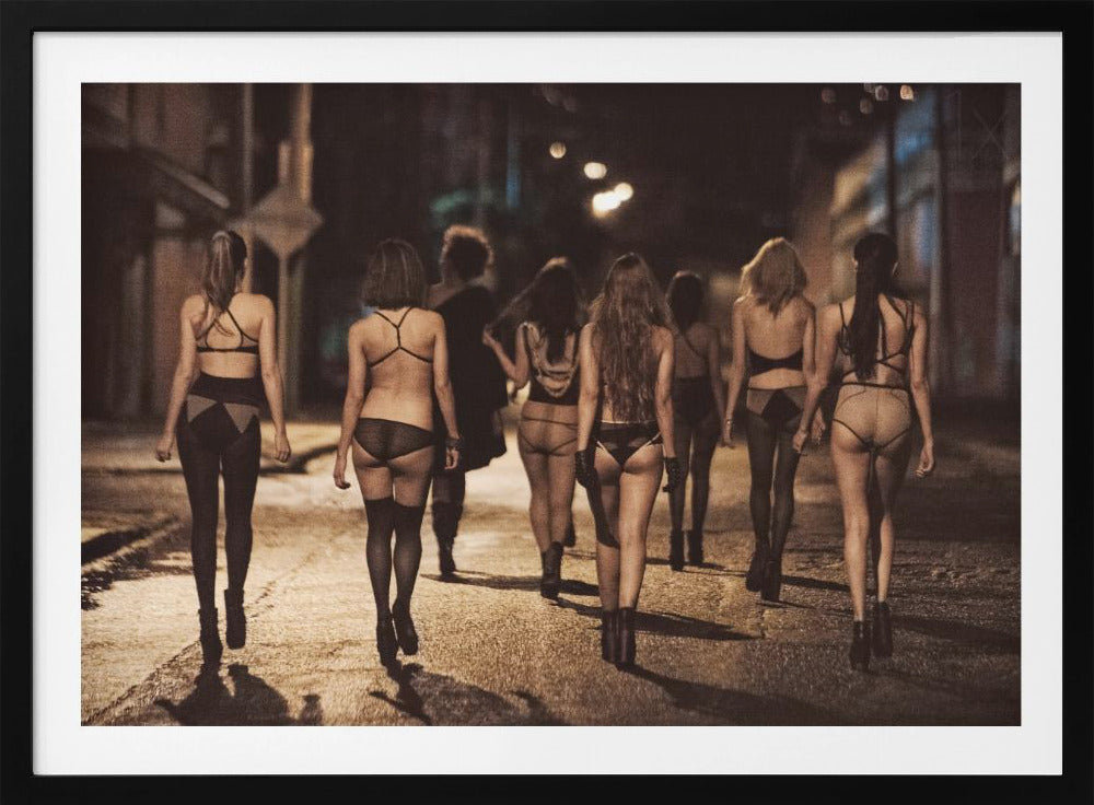 STRASSENFRAUEN | Poster - Kunstdruck