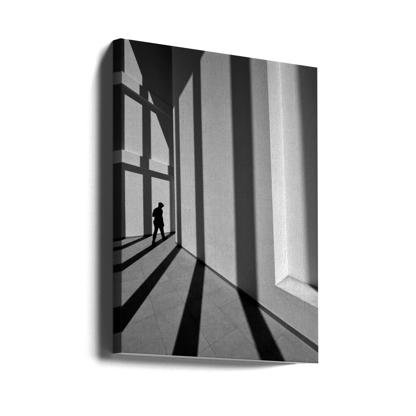 linea nera | Stampe su Tela