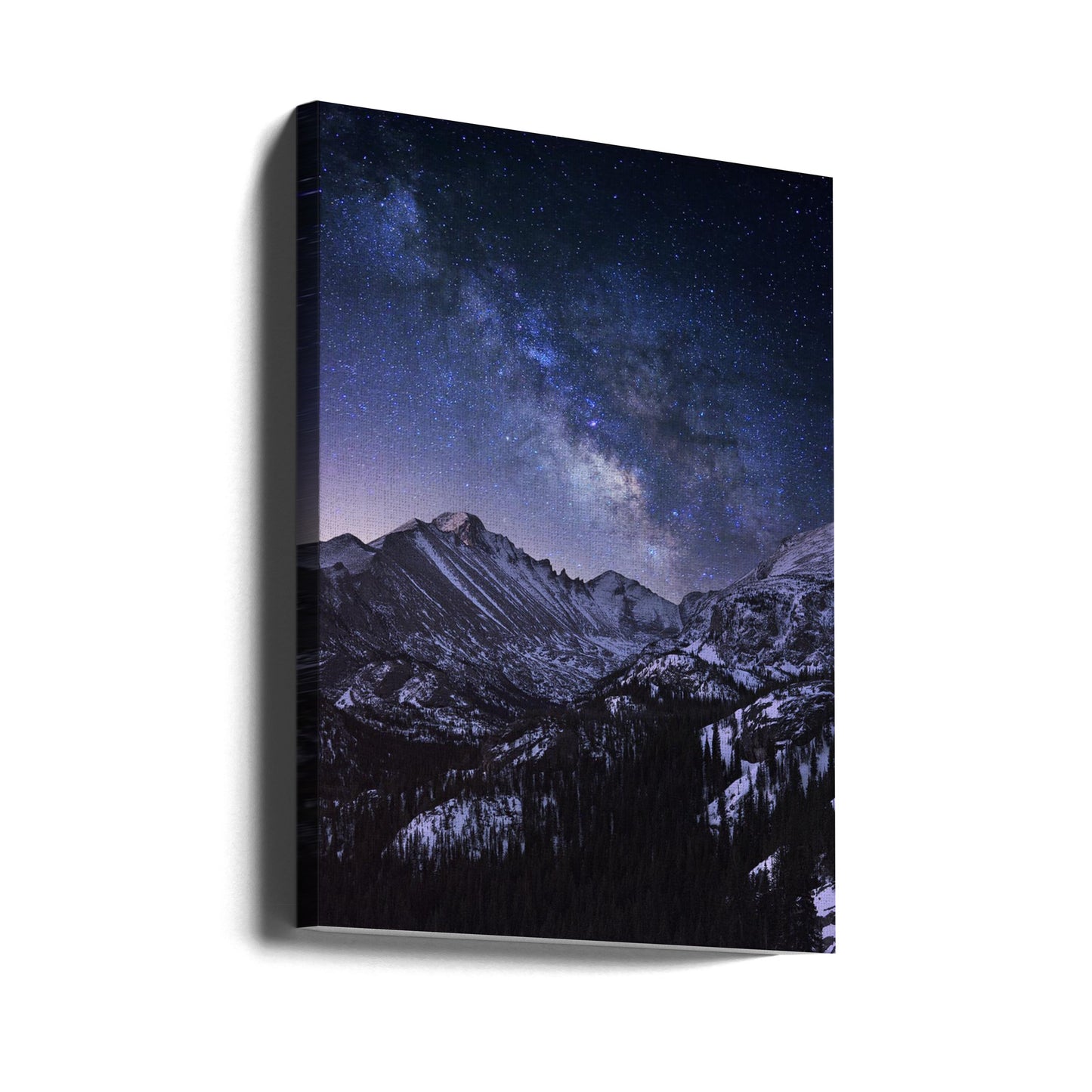 Milky Way over Longs Peak | Canvas