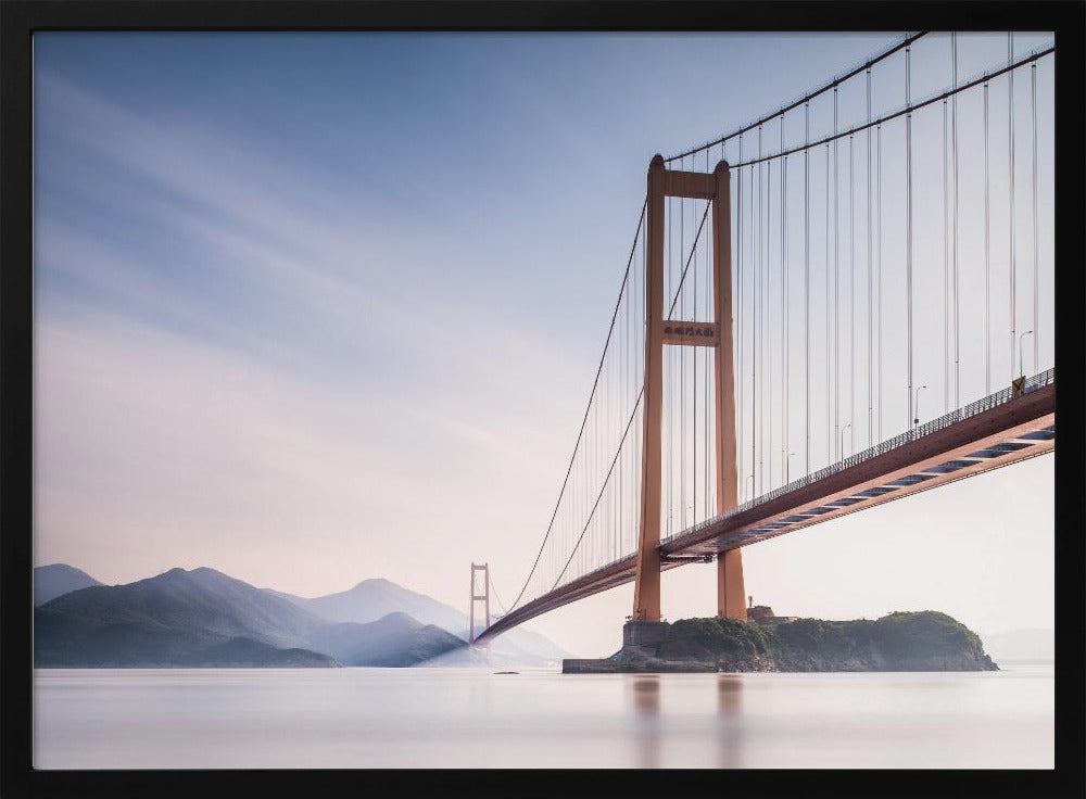 Xihou Bridge &amp; Moon Bay | Affisch