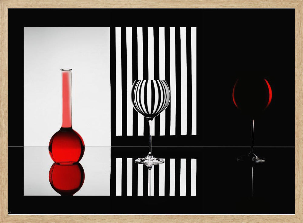 Einfach ROT | Poster - Kunstdruck