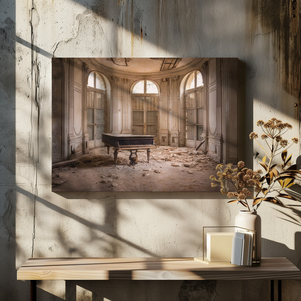 Piano in Decay | Canvas