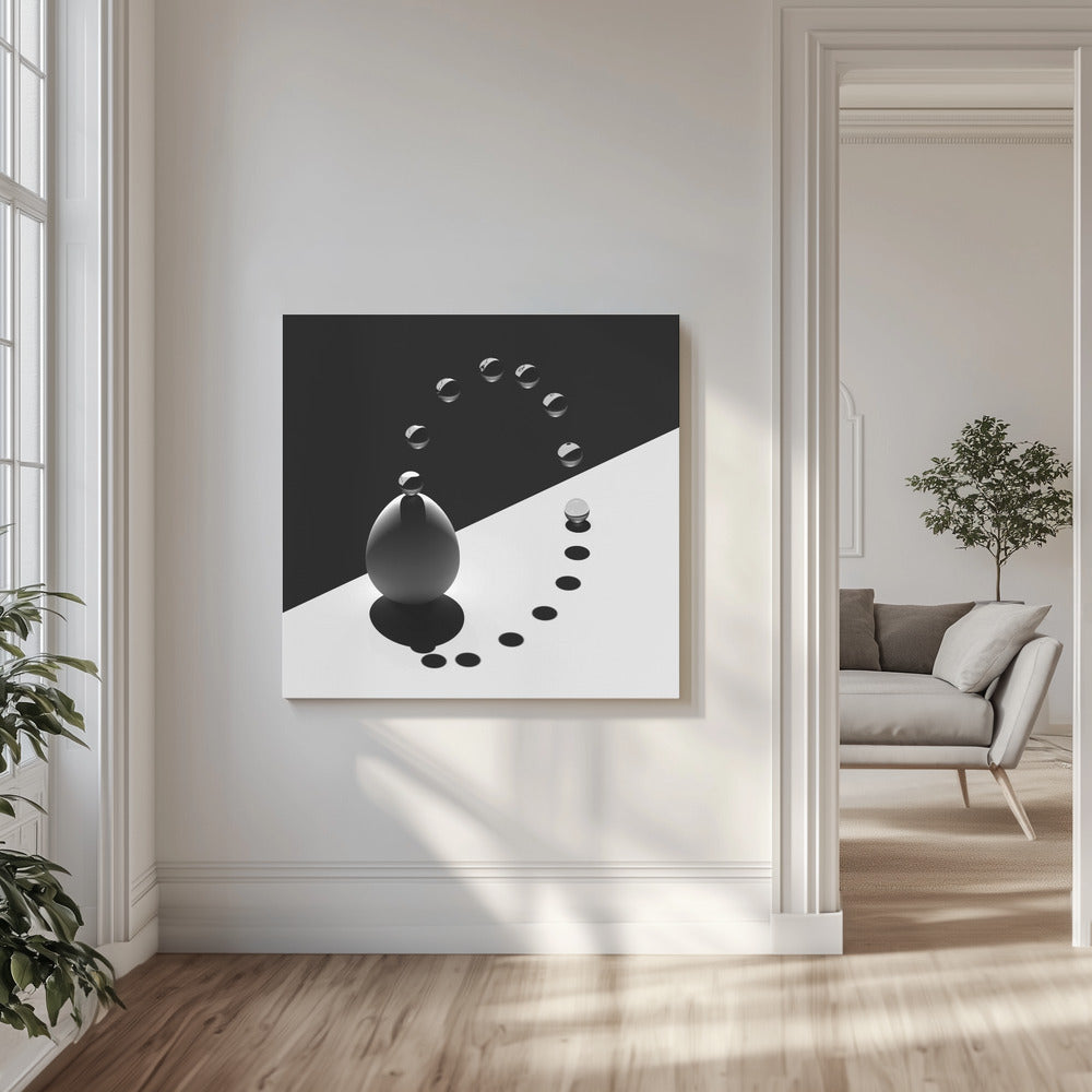 Arch Drops Egg | Lerretsbilder