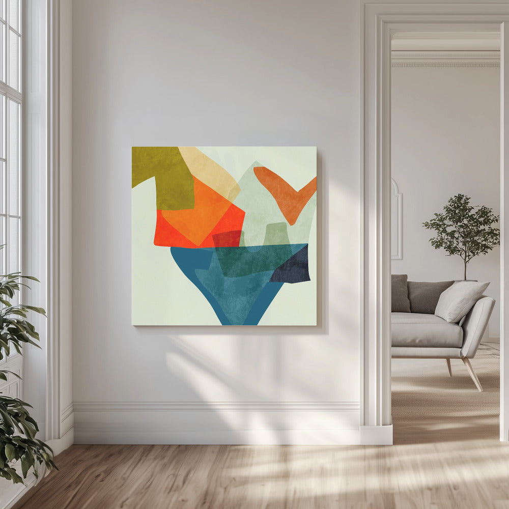 Shapes&lines5 Kopie | Canvas